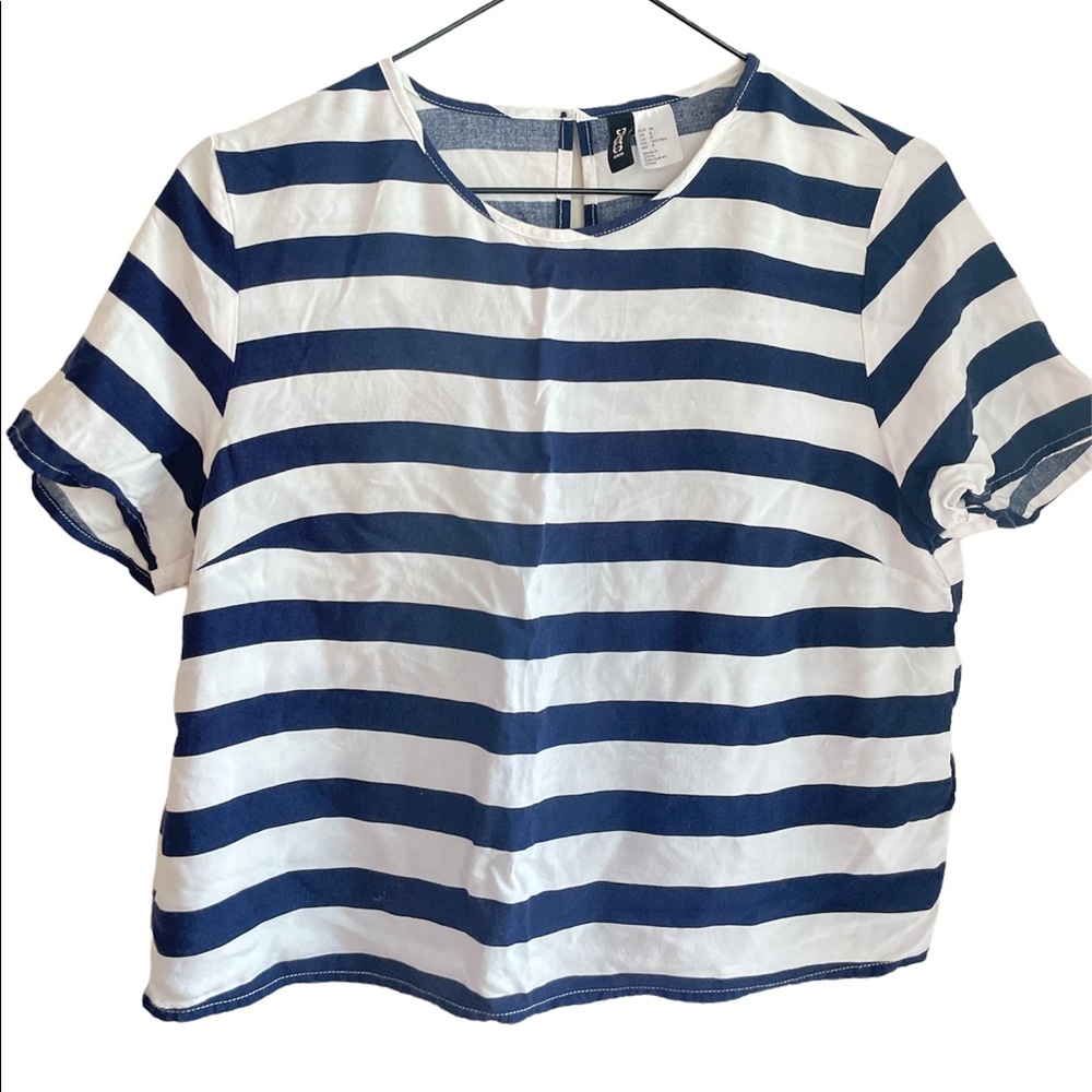 H&M loose crop top